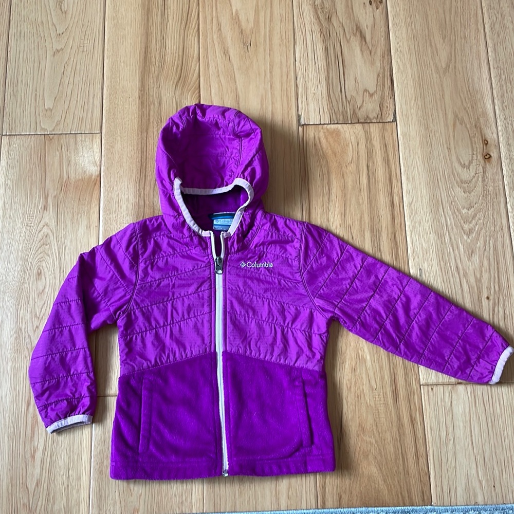 Columbia girls 4T fleece jacket